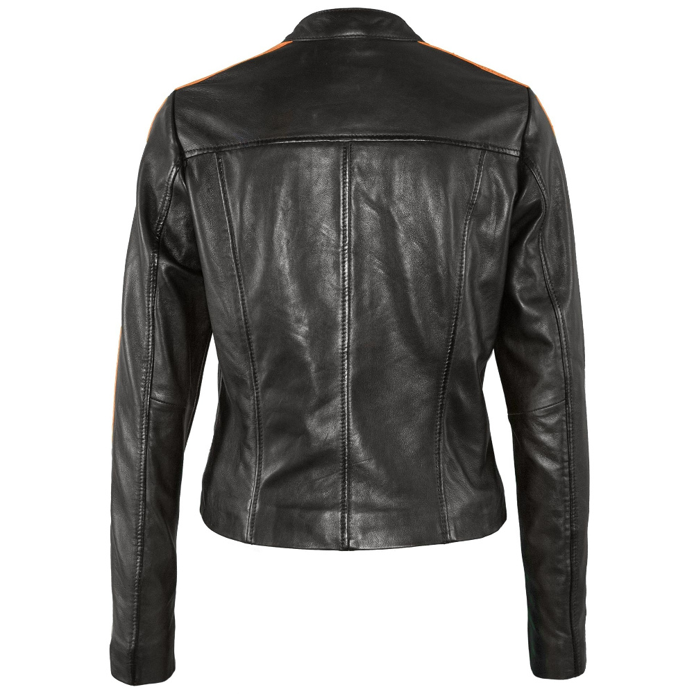 Geaca de Piele Naturala Dama Gipsy Neagra Veda SF LAROXV Geaca de Piele Naturala Dama Gipsy Neagra Veda SF LAROXV - readytowear.ro