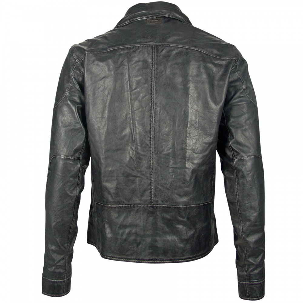Geaca de Piele Naturala Barbati Gipsy Antracit Vent LAGAV Geaca de Piele Naturala Barbati Gipsy Antracit Vent LAGAV - readytowear.ro