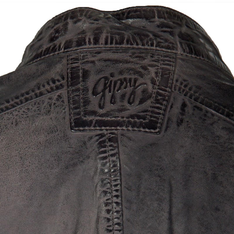 Geaca de Piele Naturala Barbati Gipsy Antracit Vincente LAMOV – IMBRACAMINTE Geaca de Piele Naturala Barbati Gipsy Antracit Vincente LAMOV – IMBRACAMINTE