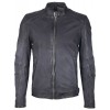 Geaca de Piele Naturala Barbati Gipsy Bleumarin Vincente LAMOV - readytowear