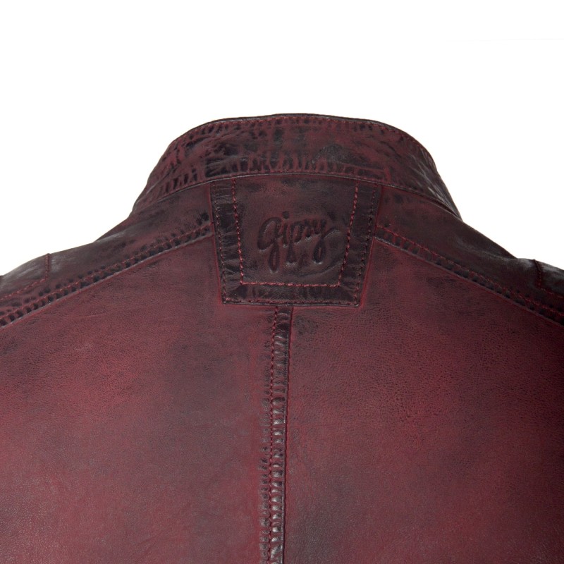 Geaca de Piele Naturala Barbati Gipsy Rosie Vincente LAMOV – IMBRACAMINTE