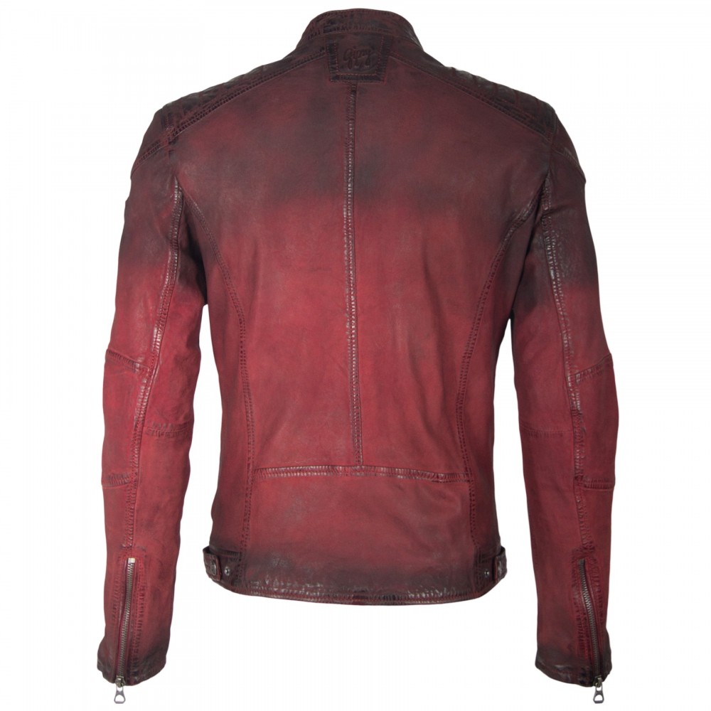 Geaca de Piele Barbati Gipsy Rosie Vincente LAMOV geci de piele - readytowear.ro