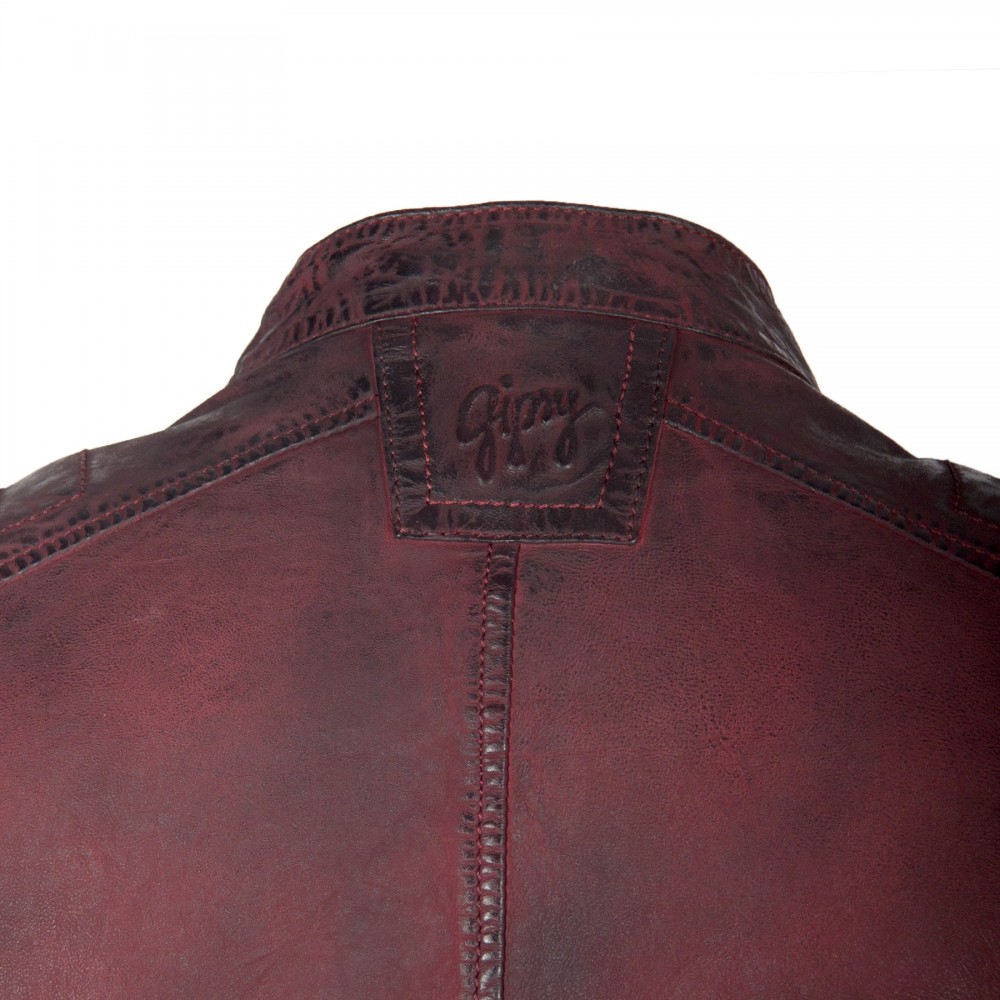 Geaca de Piele Barbati Gipsy Rosie Vincente LAMOV geci de piele - readytowear.ro