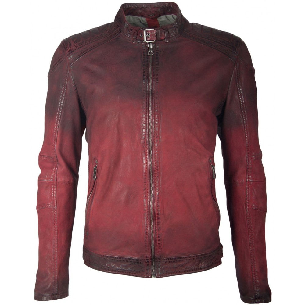 Geaca de Piele Naturala Barbati Gipsy Rosie Vincente LAMOV Geaca de Piele Naturala Barbati Gipsy Rosie Vincente LAMOV - readytowear