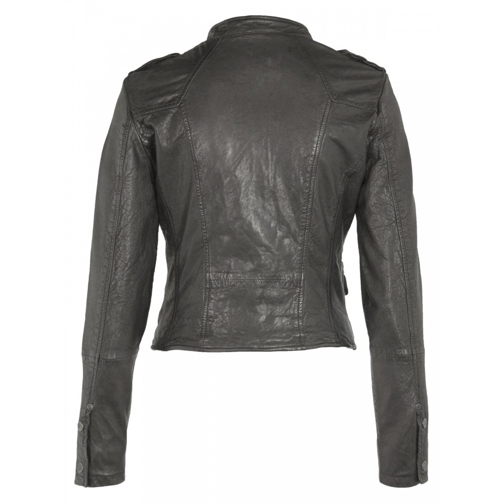 Geaca de Piele Naturala Dama Gipsy Neagra Vinny NSLVW Geaca de Piele Naturala Dama Gipsy Neagra Vinny NSLVW - readytowear.ro