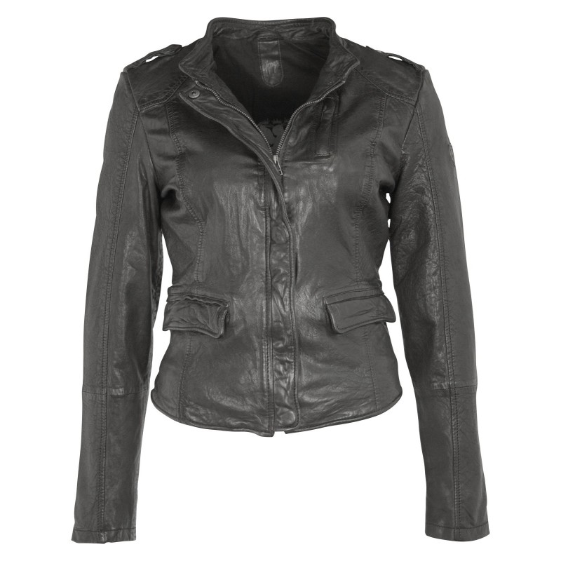 Geaca de Piele Naturala Dama Gipsy Neagra Vinny NSLVW – IMBRACAMINTE Geaca de Piele Naturala Dama Gipsy Neagra Vinny NSLVW – IMBRACAMINTE