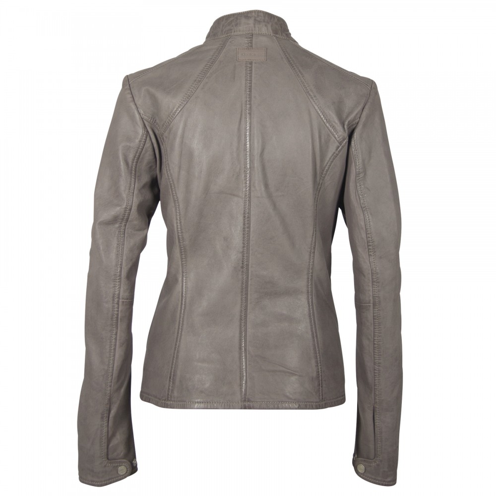 Geaca de Piele Naturala Dama Gipsy Gri Wave LNVV Geaca de Piele Naturala Dama Gipsy Gri Wave LNVV - readytowear.ro