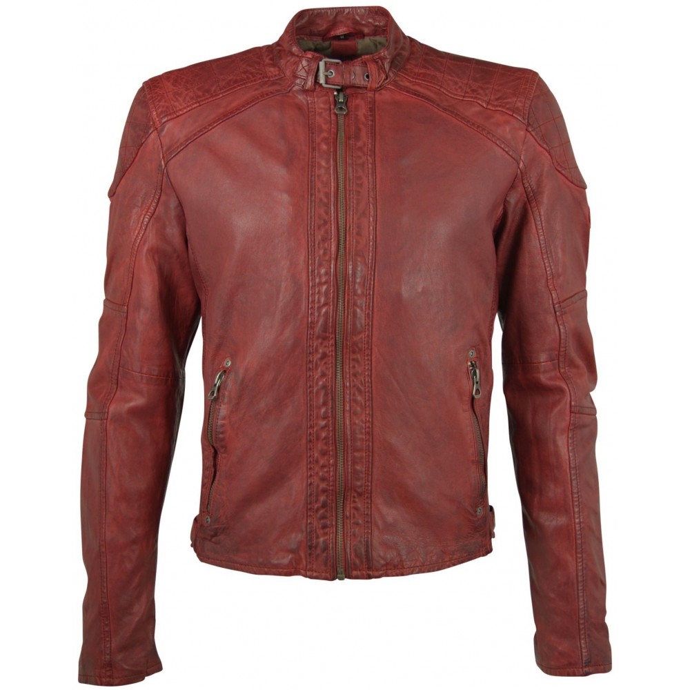 Geaca de Piele Naturala Barbati Gipsy Rosie Wesley LAWOV Geaca de Piele Naturala Barbati Gipsy Rosie Wesley LAWOV - readytowear.ro
