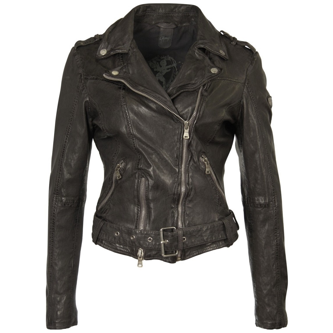 Geaca de Piele Naturala Dama Gipsy Grafit Wild LAWOV – IMBRACAMINTE Geaca de Piele Naturala Dama Gipsy Grafit Wild LAWOV – IMBRACAMINTE