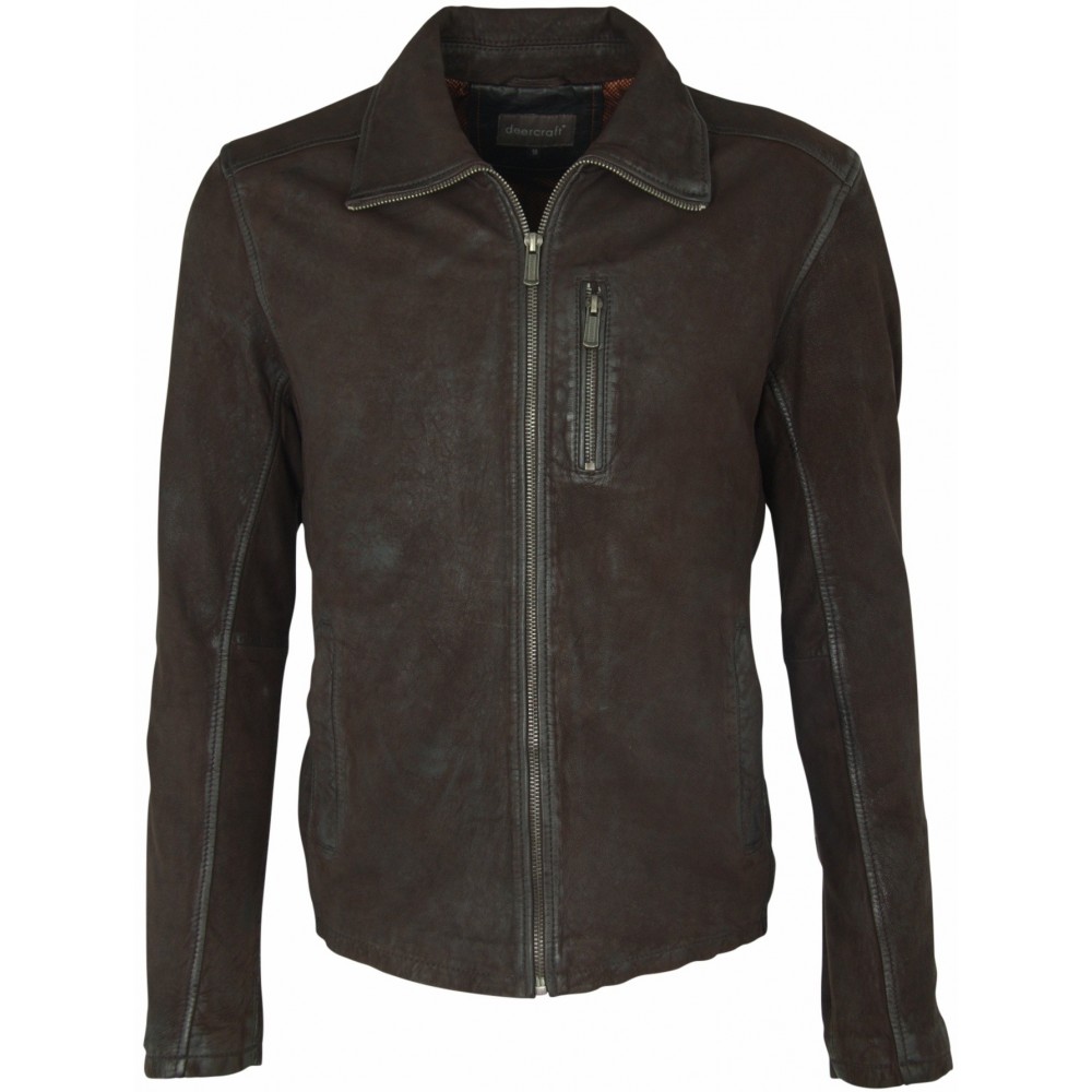 Geaca de Piele Naturala Barbati Gipsy Maro Inchis Winston LNUV Geaca de Piele Naturala Barbati Gipsy Maro Inchis Winston LNUV - readytowear.ro