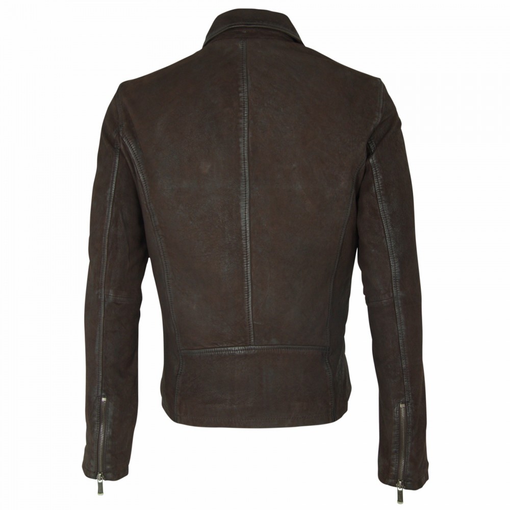 Geaca de Piele Naturala Barbati Gipsy Maro Inchis Winston LNUV Geaca de Piele Naturala Barbati Gipsy Maro Inchis Winston LNUV - readytowear.ro