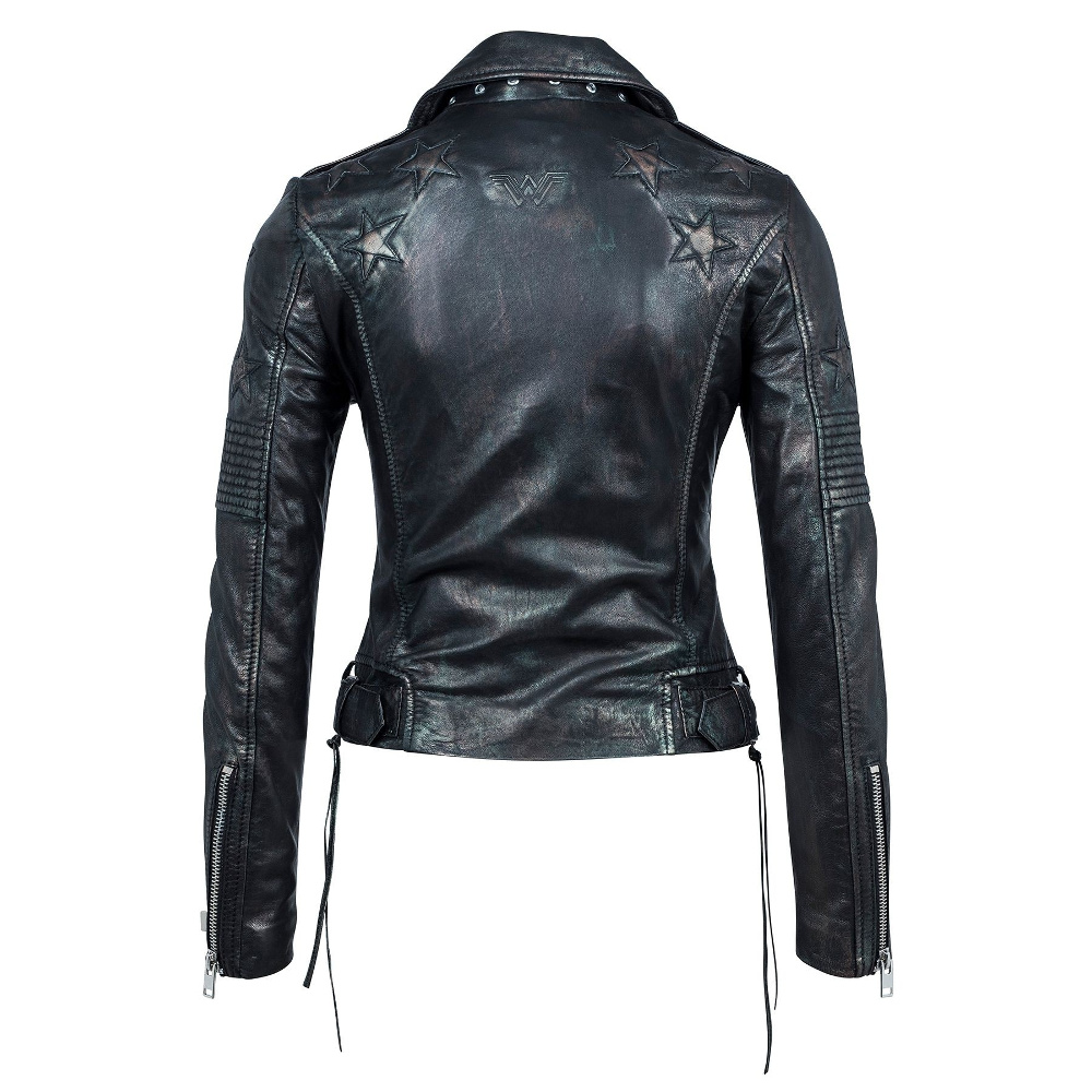 Geaca de Piele Naturala Dama Gipsy Neagra Wonder WW SF LAMEV Geaca de Piele Naturala Dama Gipsy Neagra Wonder WW SF LAMEV - readytowear.ro