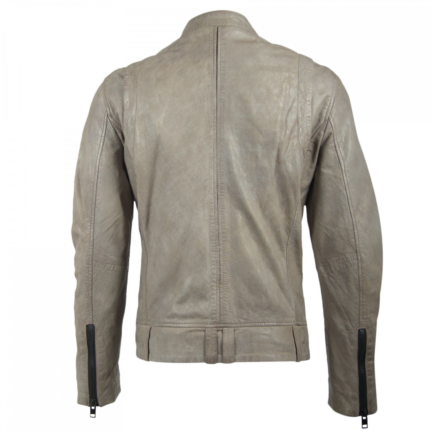 Geaca de Piele Naturala Barbati Gipsy Gri Young W18 SF LVWW – IMBRACAMINTE