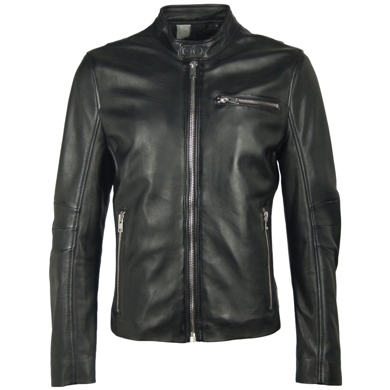 Geaca de Piele Naturala Barbati Gipsy Neagra Young W18 SF RN – Black Friday