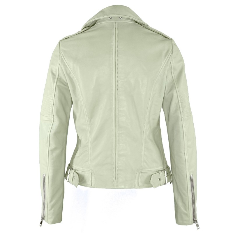 Geaca de Piele Naturala Dama Gipsy Gri Zelina SF LAP – IMBRACAMINTE