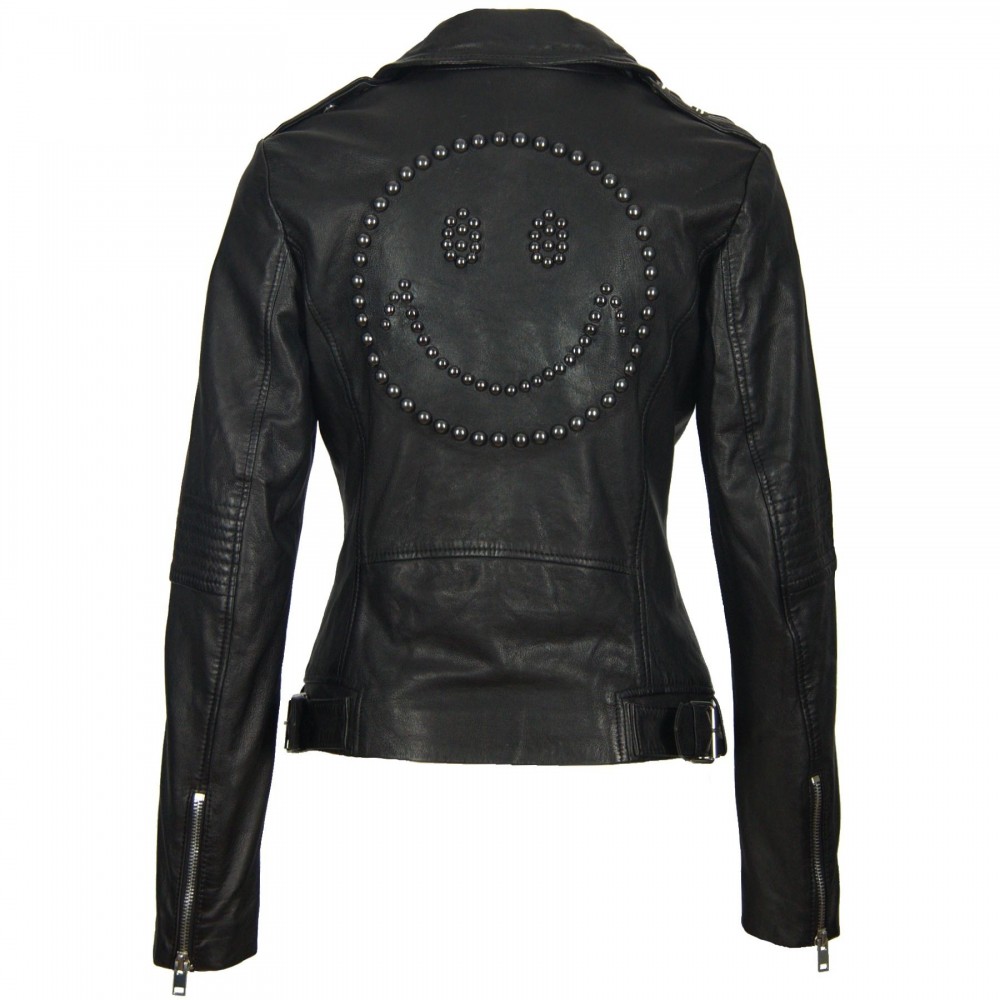 Geaca de Piele Naturala Dama Gipsy Neagra Zelina S SF LARAV Geaca de Piele Naturala Dama Gipsy Neagra Zelina S SF LARAV - readytowear.ro