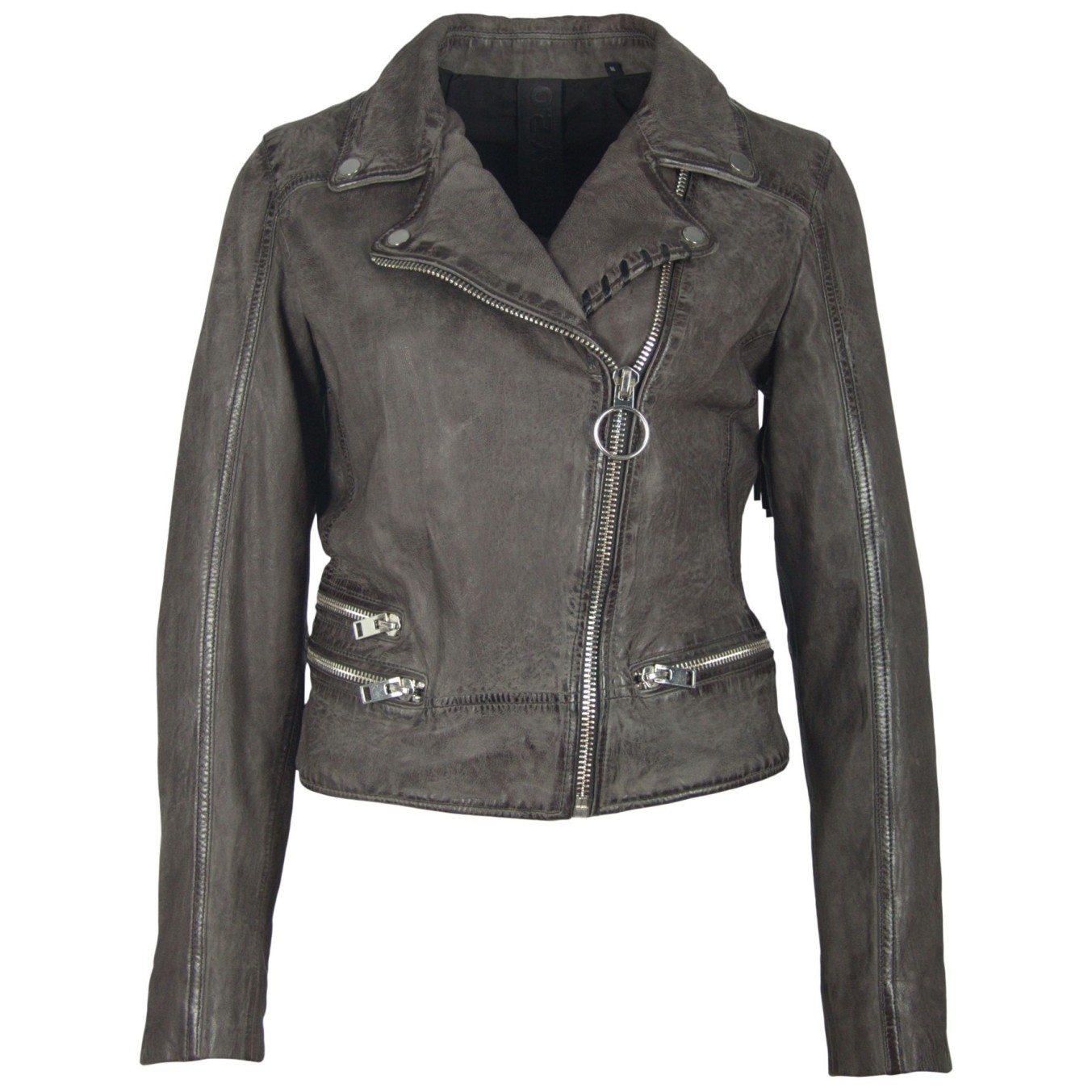 Geaca de Piele Naturala Dama Gipsy Gri Inchis Zoe SF LVWW – IMBRACAMINTE Geaca de Piele Naturala Dama Gipsy Gri Inchis Zoe SF LVWW – IMBRACAMINTE