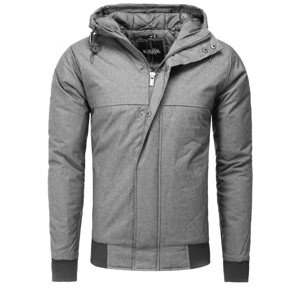 Geaca de Iarna Barbati Sublevel Gri H5174X44338A Geaca de Iarna Barbati Sublevel Gri H5174X44338A - readytowear.ro