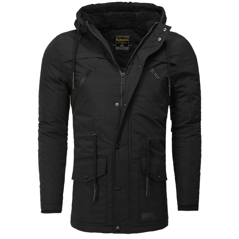 Geaca de Iarna Barbati Sublevel Neagra H5218U44361A – IMBRACAMINTE Geaca de Iarna Barbati Sublevel Neagra H5218U44361A – IMBRACAMINTE