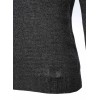 Pulover Tricotat Barbati ReRock Negru 588 geci de piele - readytowear.ro