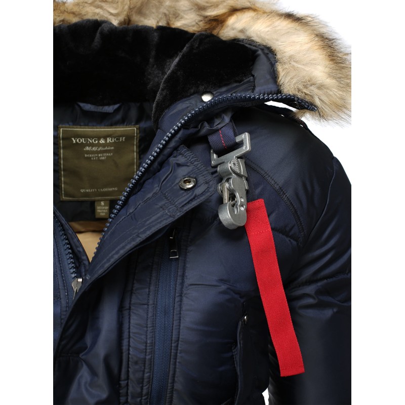 Geaca de Iarna Barbati Young & Rich Bleumarin 439 – IMBRACAMINTE