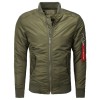 Jacheta Barbati Young & Rich Kaki 444 Jacheta Barbati Young & Rich Kaki 444 - readytowear.ro