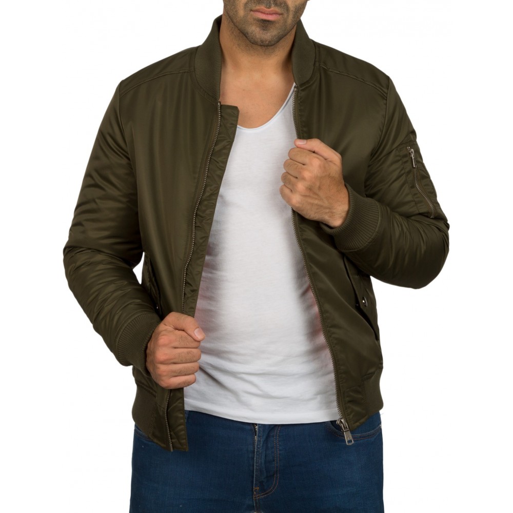 Jacheta Barbati Young & Rich Kaki 444 Jacheta Barbati Young & Rich Kaki 444 - readytowear.ro