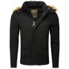 Geaca de Iarna Barbati Young & Rich Neagra 448 Geaca de Iarna Barbati Young & Rich Neagra 448 - readytowear.ro