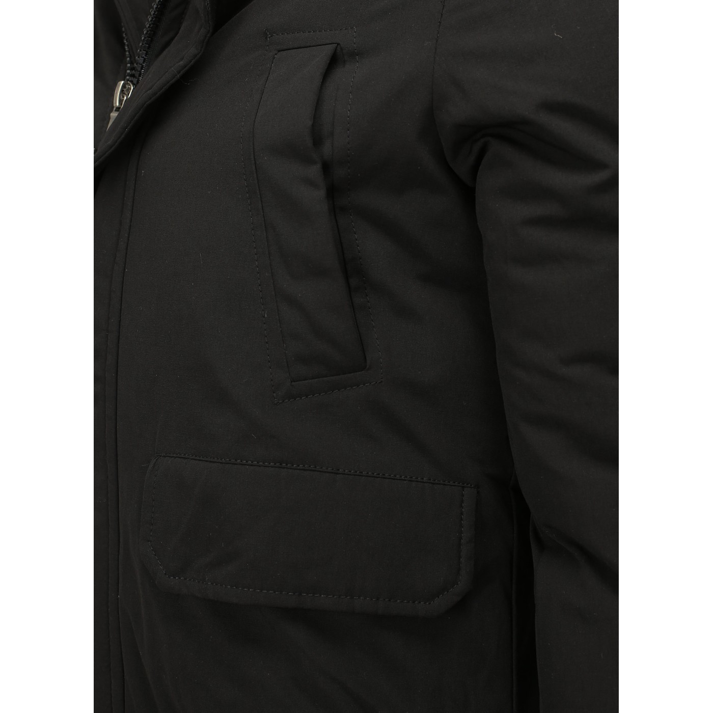 Geaca de Iarna Barbati Young & Rich Neagra 448 – Black Friday