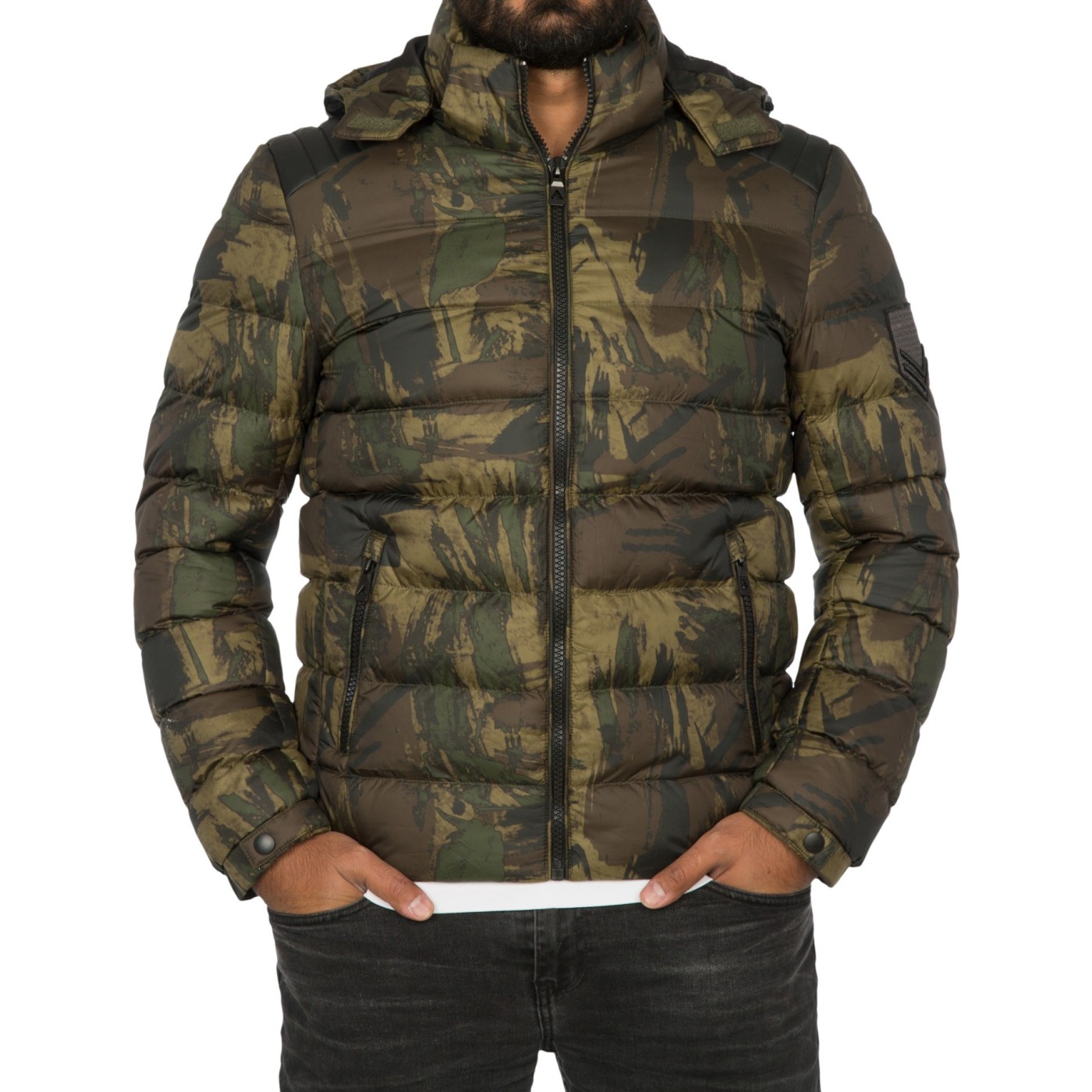 Geaca de Iarna Barbati Young & Rich Camuflaj 455 – Black Friday