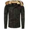 Geaca de Iarna Barbati Young & Rich Camuflaj 457 geci de piele - readytowear.ro