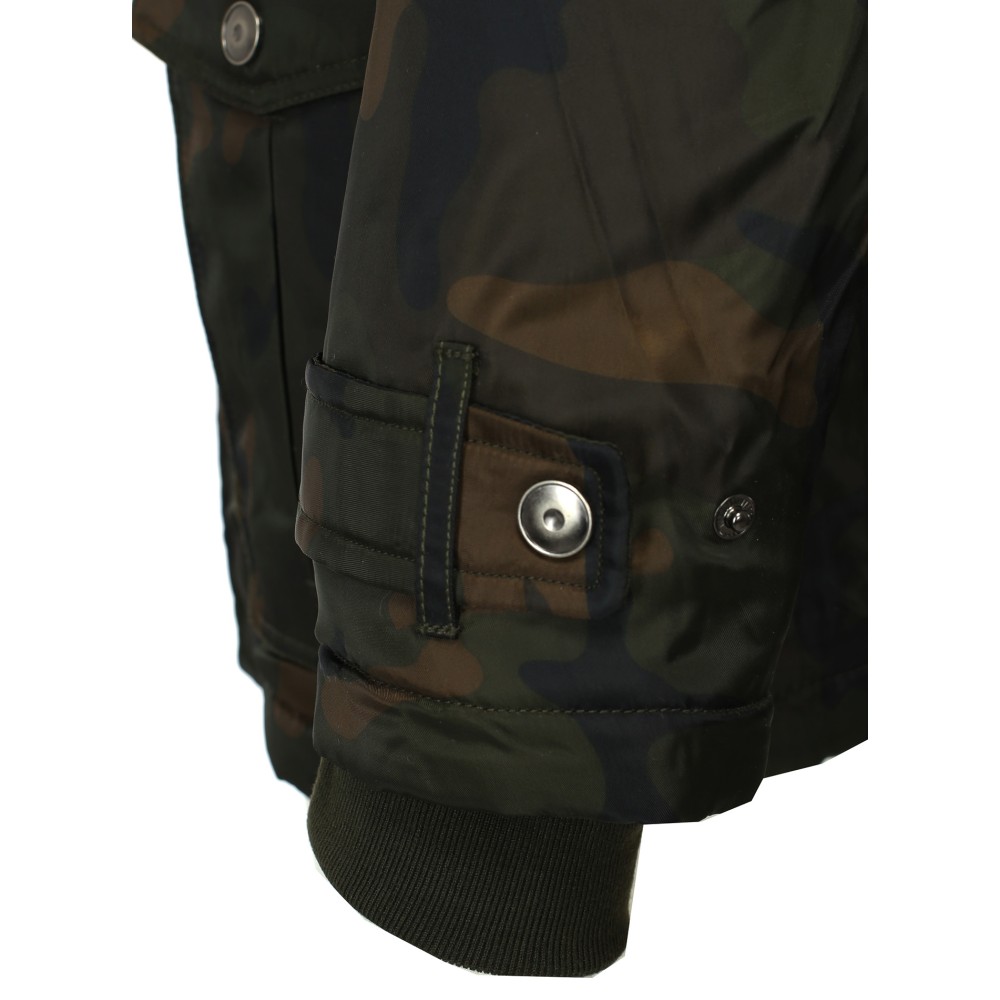 Geaca de Iarna Barbati Young & Rich Camuflaj 457 geci de piele - readytowear.ro