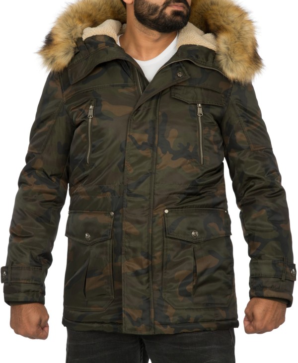 Geaca de Iarna Barbati Young & Rich Camuflaj 457 – Black Friday — fotografia 4