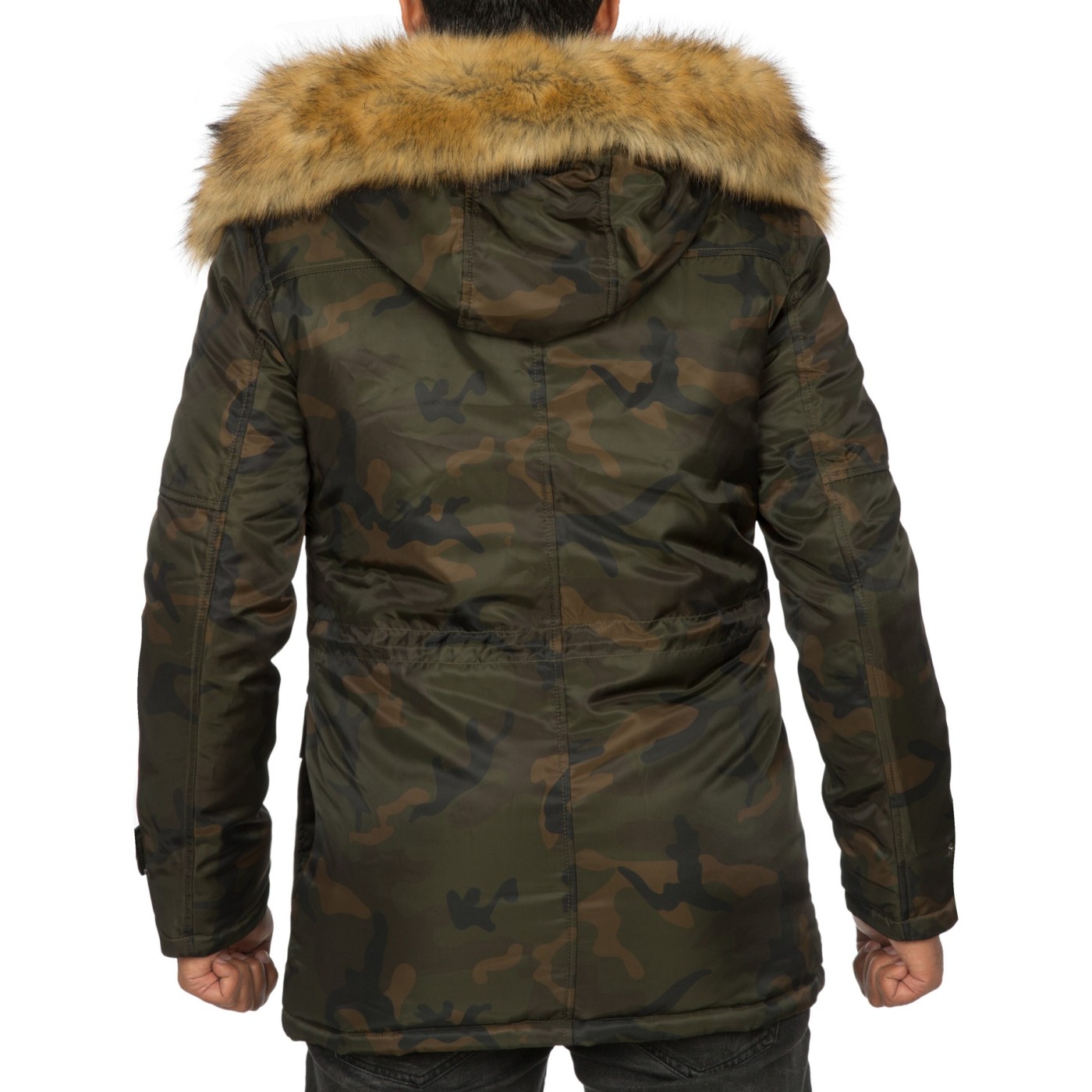Geaca de Iarna Barbati Young & Rich Camuflaj 457 – Black Friday