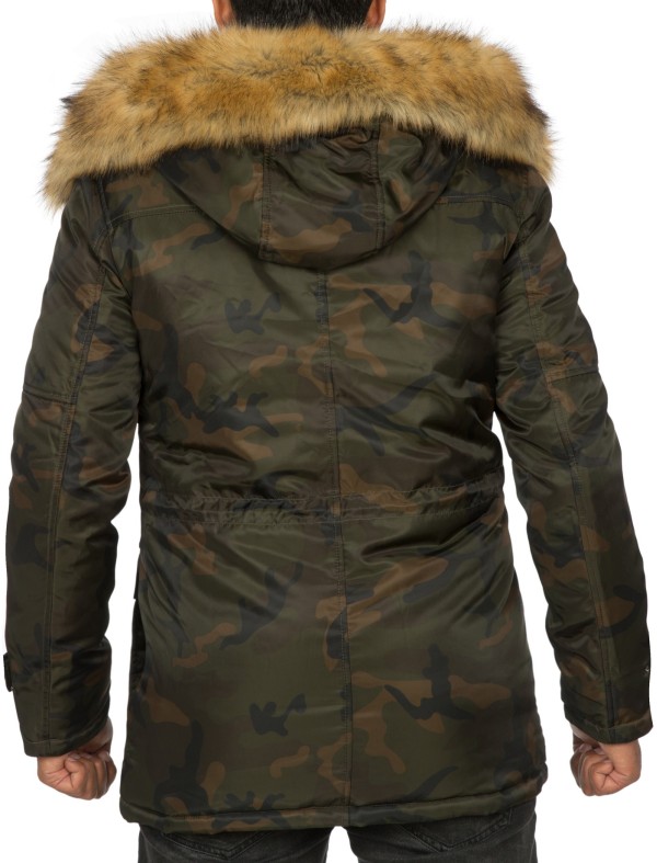 Geaca de Iarna Barbati Young & Rich Camuflaj 457 – Black Friday — fotografia 5