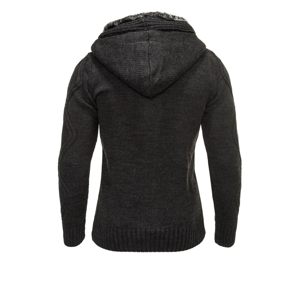 Jacheta-Cardigan Barbati Carisma Neagra 7049 Jacheta-Cardigan Barbati Carisma Neagra 7049 - readytowear.ro
