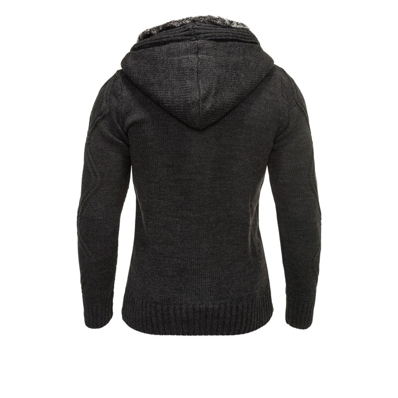 Jacheta-Cardigan Barbati Carisma Neagra 7049 – IMBRACAMINTE