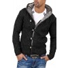 Jacheta-Cardigan Barbati Carisma Neagra 7049 - readytowear.ro