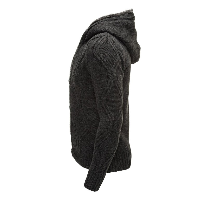 Jacheta-Cardigan Barbati Carisma Neagra 7049 – IMBRACAMINTE