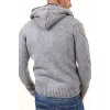 Jacheta-Cardigan Barbati Carisma Gri 7049 - readytowear.ro