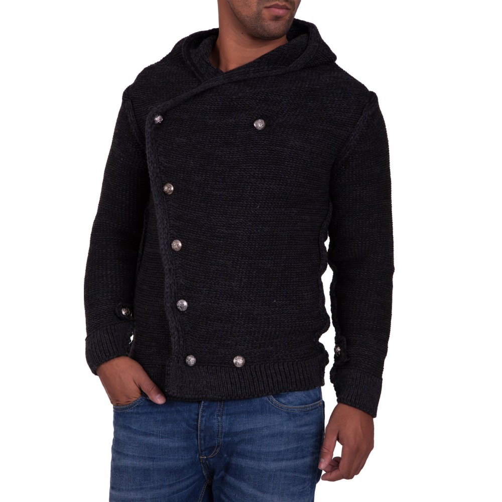 Jacheta-Pulover Barbati Carisma Antracit 7110 - readytowear