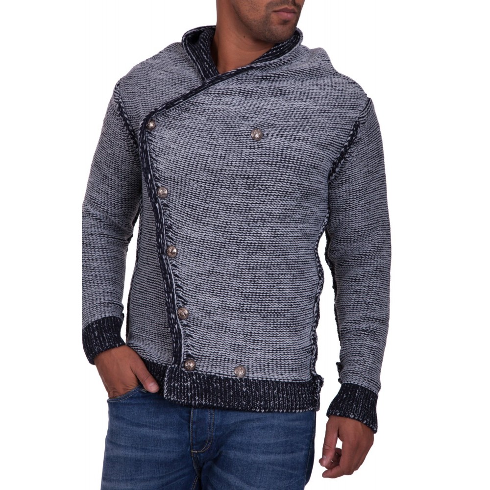 Jacheta-Pulover Barbati Carisma Bleumarin 7110 Jacheta-Pulover Barbati Carisma Bleumarin 7110 - readytowear