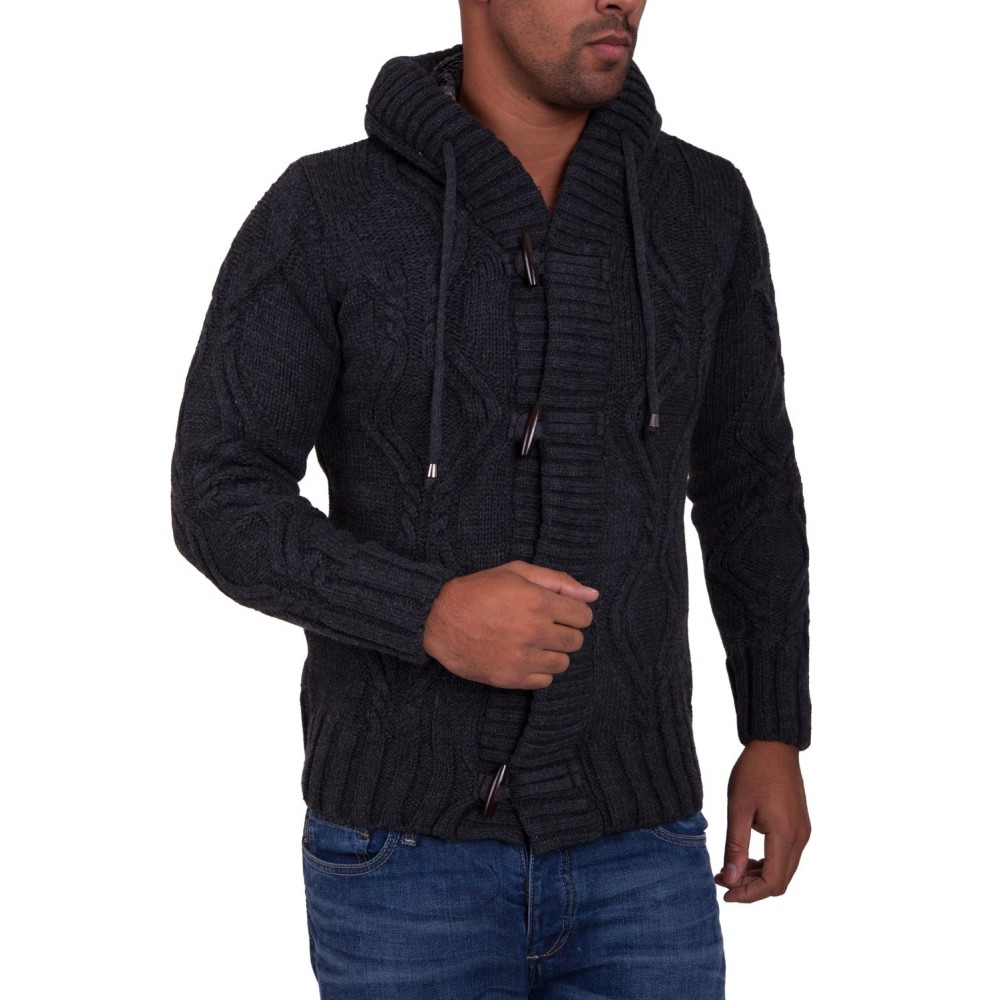 Jacheta-Pulover Barbati Carisma Antracit 7115 – Black Friday Jacheta-Pulover Barbati Carisma Antracit 7115 – Black Friday