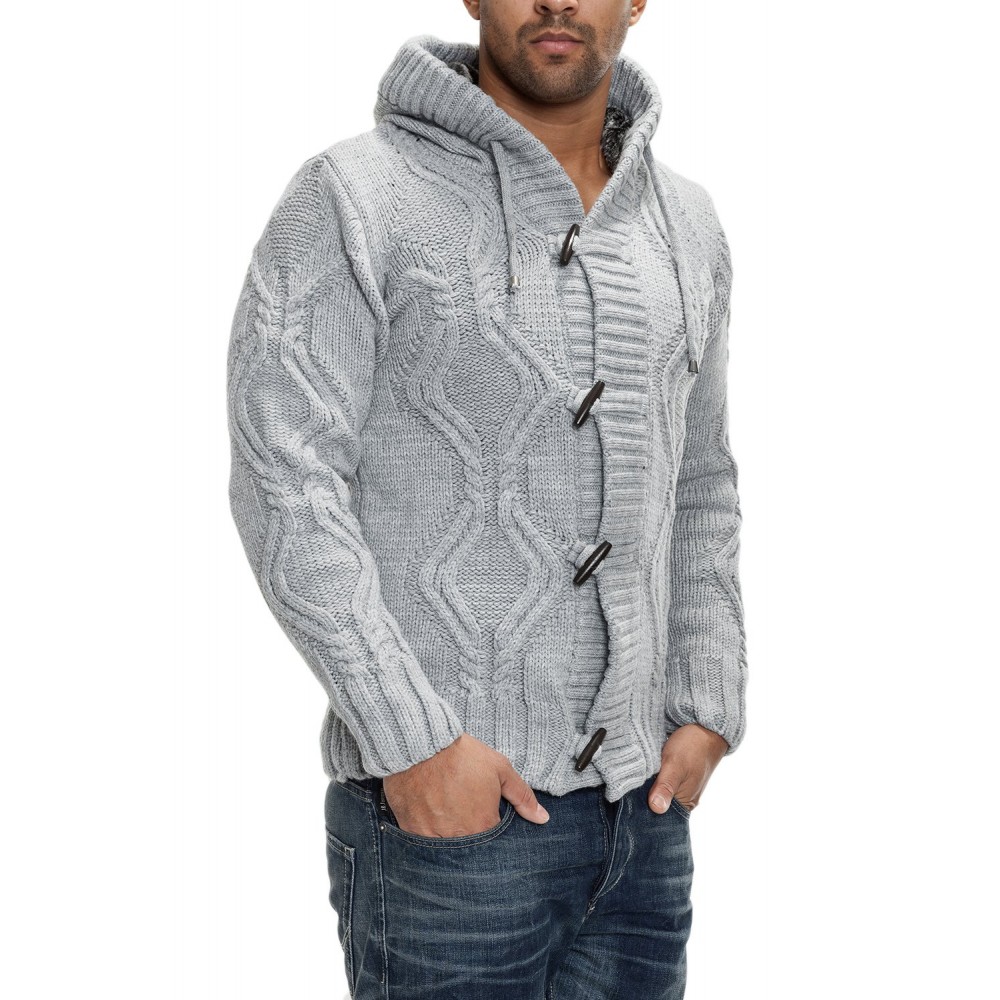 Jacheta-Pulover Barbati Carisma Gri 7115 – IMBRACAMINTE