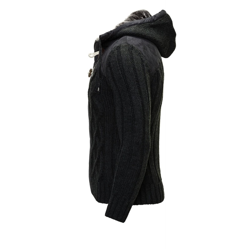 Jacheta-Pulover Barbati Carisma Negru 7116 Jacheta-Pulover Barbati Carisma Negru 7116 - readytowear.ro