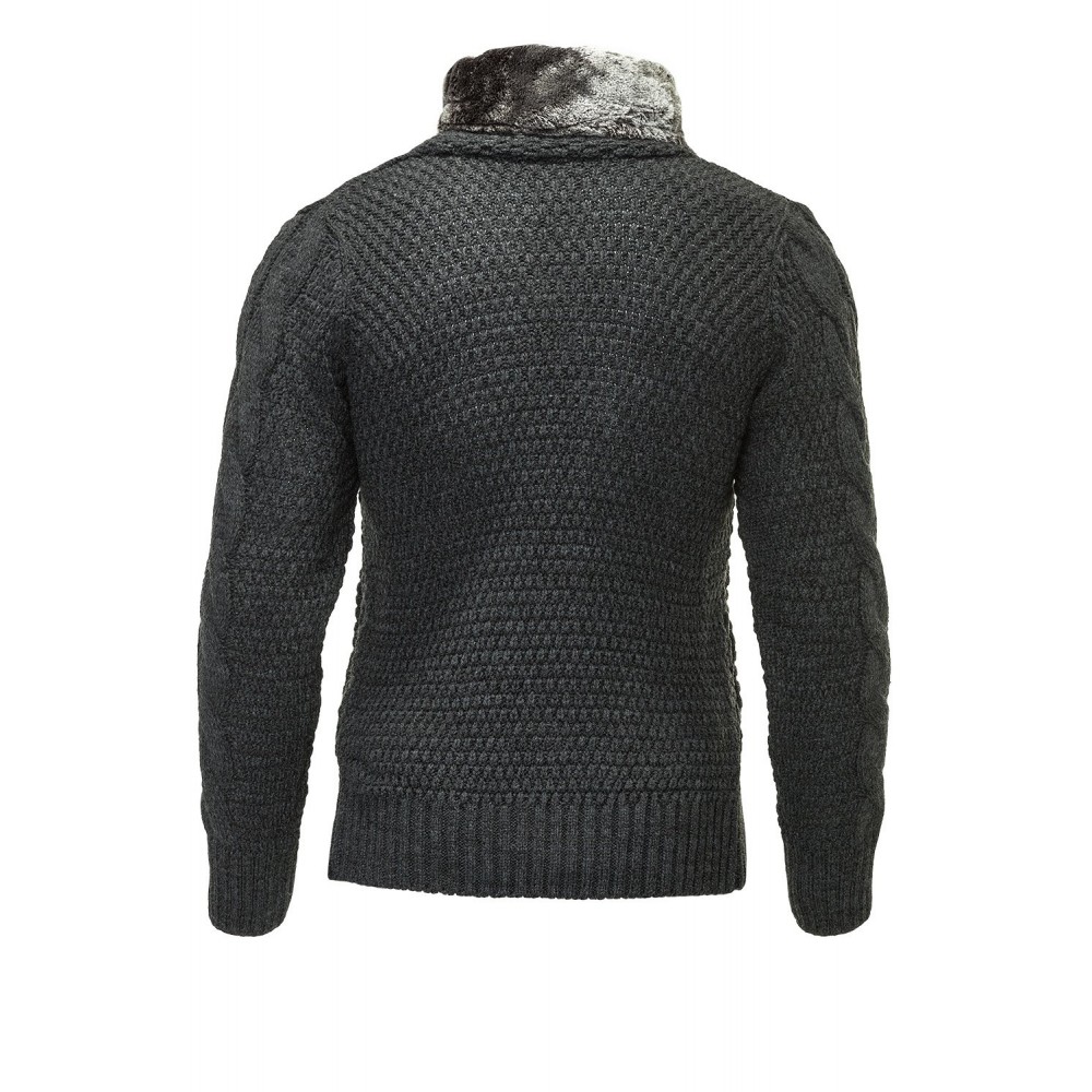 Jacheta-Pulover Barbati Carisma Antracit 7164 Jacheta-Pulover Barbati Carisma Antracit 7164 - readytowear.ro