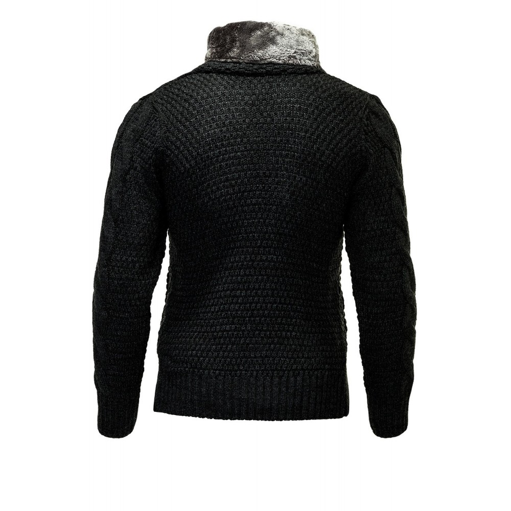 Jacheta-Pulover Barbati Carisma Negru 7164 – IMBRACAMINTE