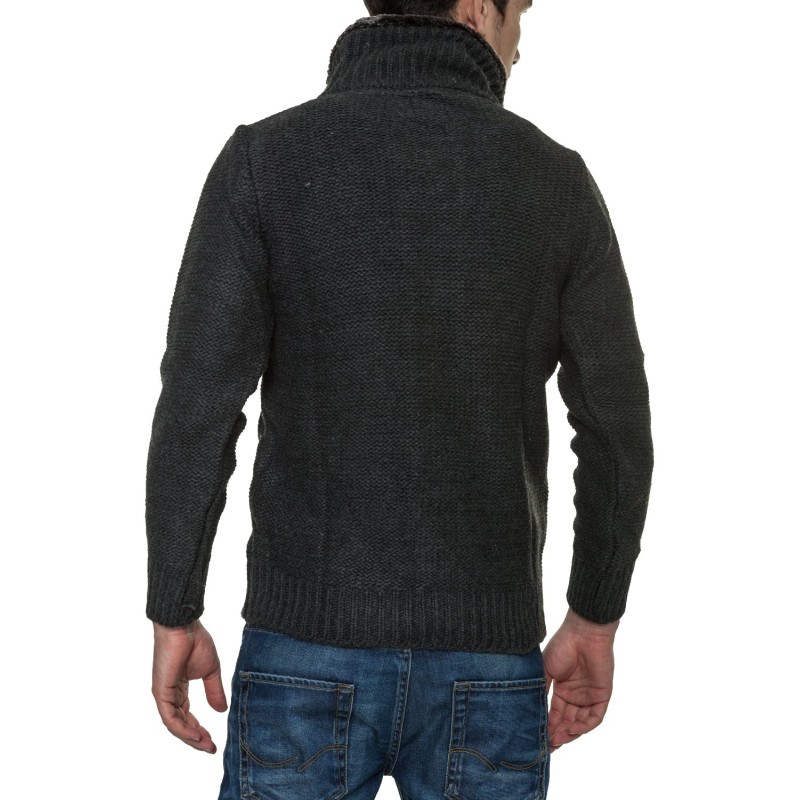 Jacheta-Pulover Tricotat Barbati Carisma Antracit 7169 – IMBRACAMINTE Jacheta-Pulover Tricotat Barbati Carisma Antracit 7169 – IMBRACAMINTE