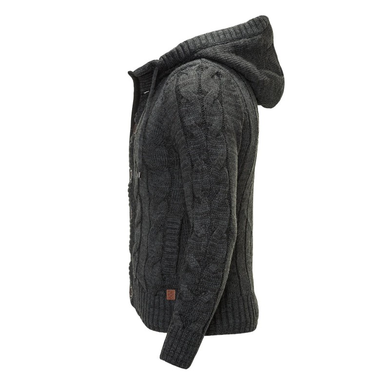 Jacheta-Hanorac Barbati Carisma Antracit Captuseala din Blana 7170 – Black Friday Jacheta-Hanorac Barbati Carisma Antracit Captuseala din Blana 7170 – Black Friday