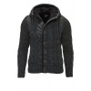 Jacheta-Hanorac Barbati Carisma Antracit Captuseala din Blana 7170 - readytowear
